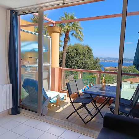 Magnifique Vue Mer Et Piscine - Les Cles De L Esterel Théoule-sur-Mer Εξωτερικό φωτογραφία