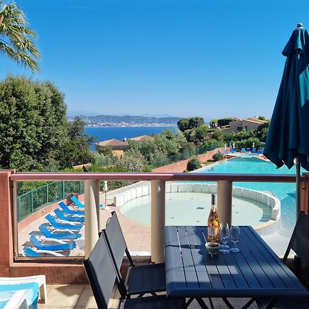 Magnifique Vue Mer Et Piscine - Les Cles De L Esterel Théoule-sur-Mer Εξωτερικό φωτογραφία